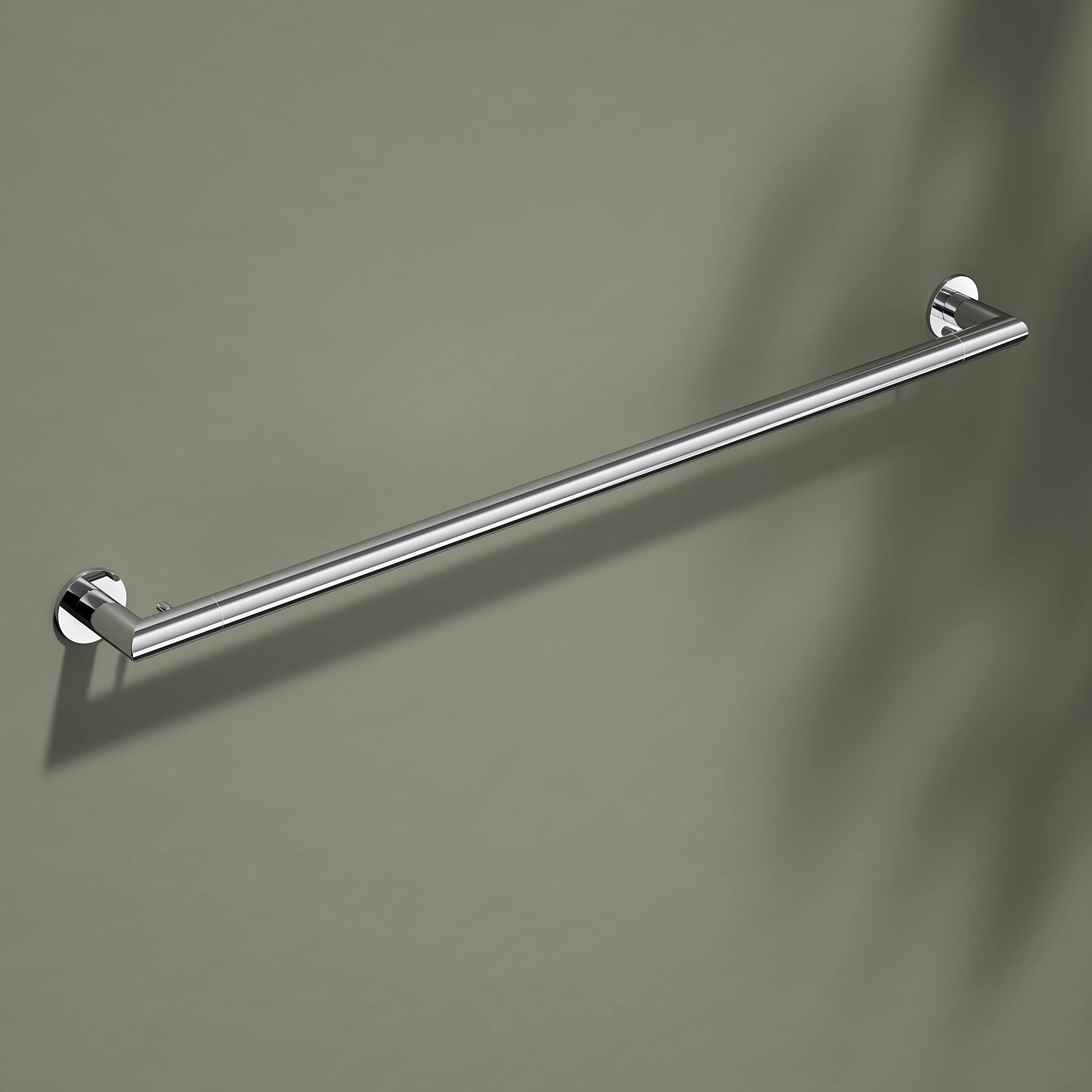 keuco-reva-badetuchhalter-80-cm-chrom-mit-haken-ohne-bohren image 1