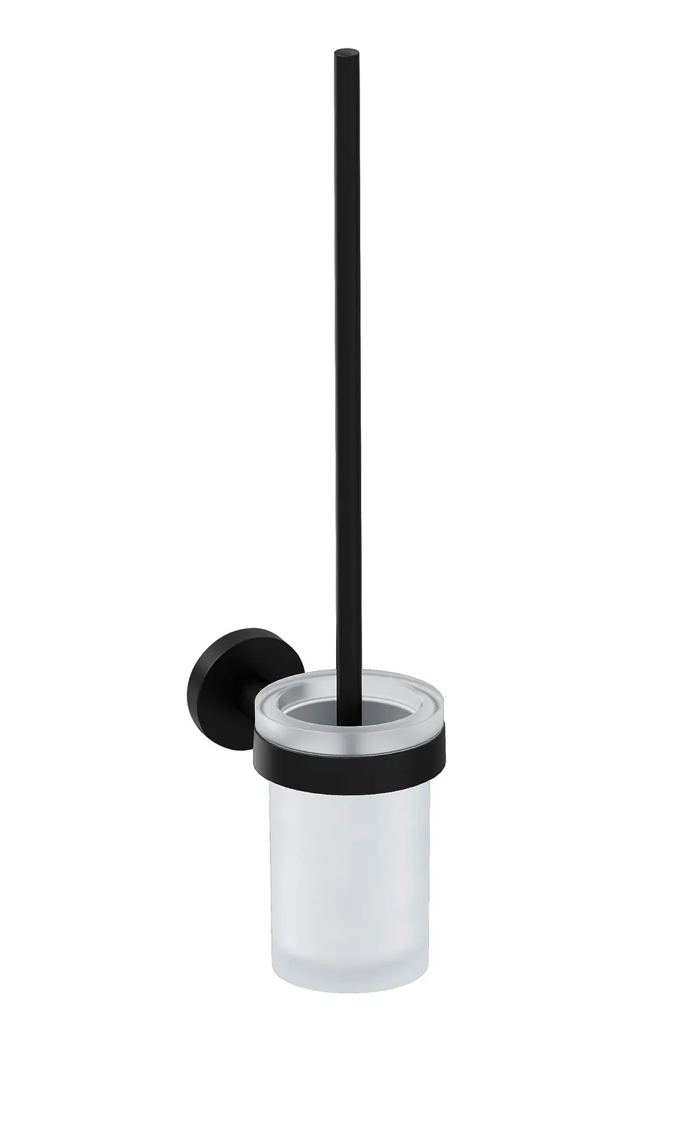 cosmic-start-wc-b-rstenhalter-glas-mattschwarz-wand image 1