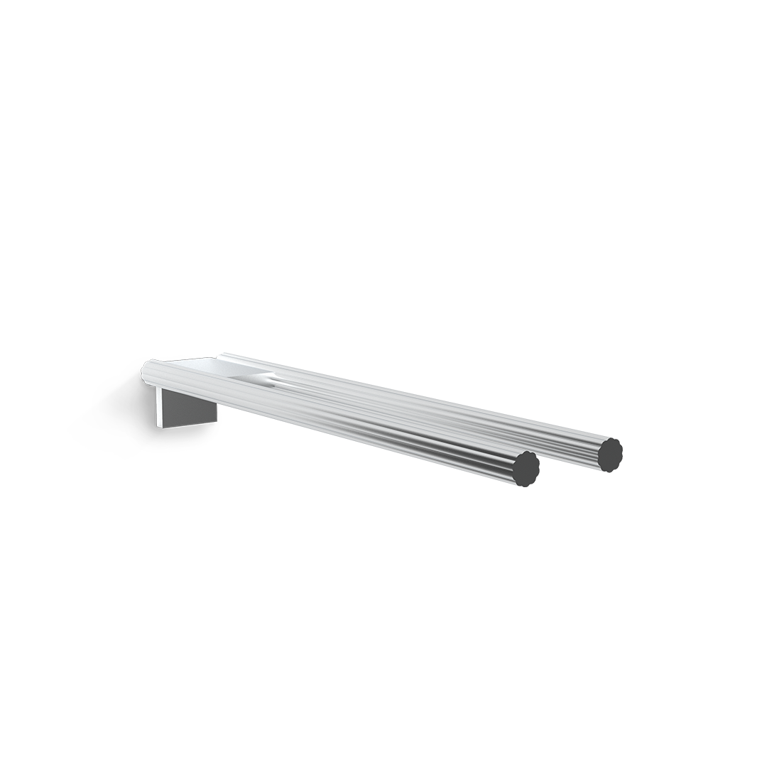 decor-walther-of-line-ht-2-handtuchhalter-doppelt-mocca-aluminium image 3