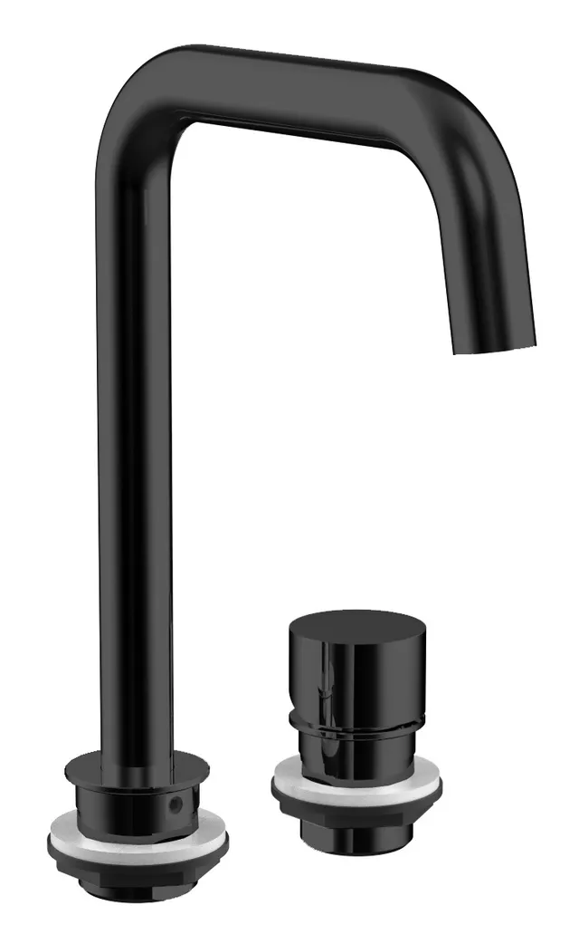 frasco-centric-2-loch-waschtischarmatur-schwarz-gebogen image 1