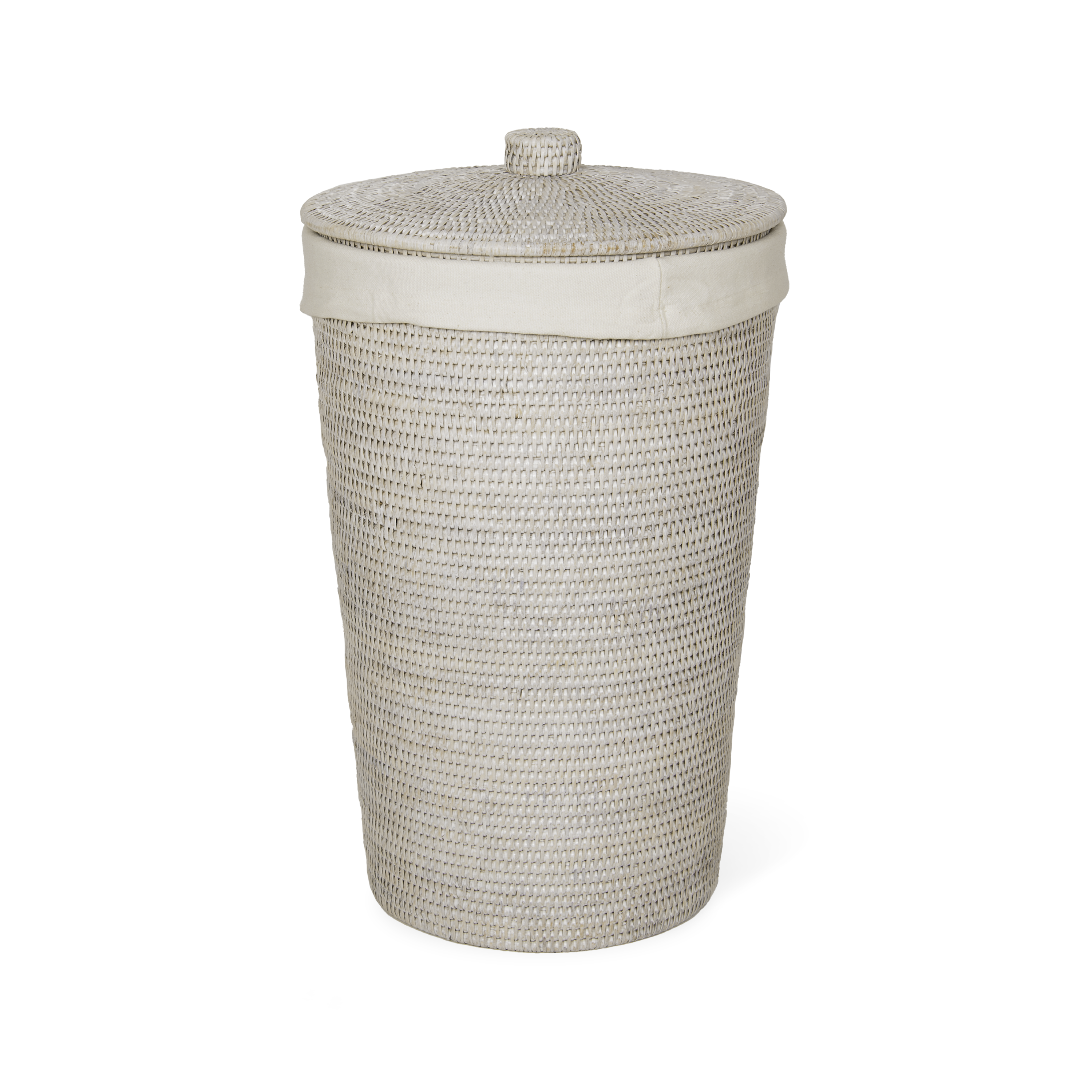 decor-walther-basket-wb-w-schekorb-rattan-hell-mit-deckel image 1