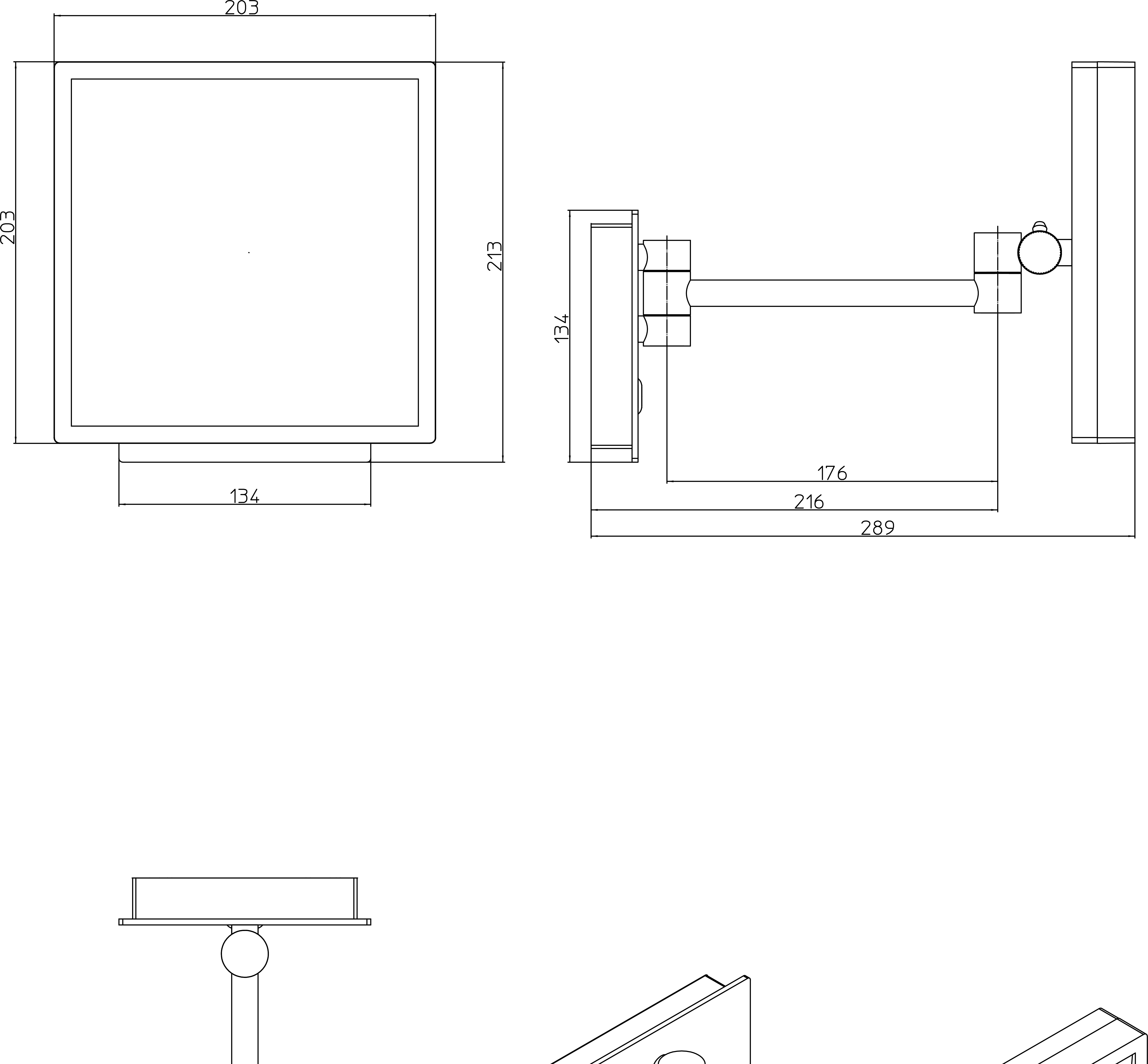 frasco-sential-led-wandspiegel-eckig-3-fach-203-mm image 4