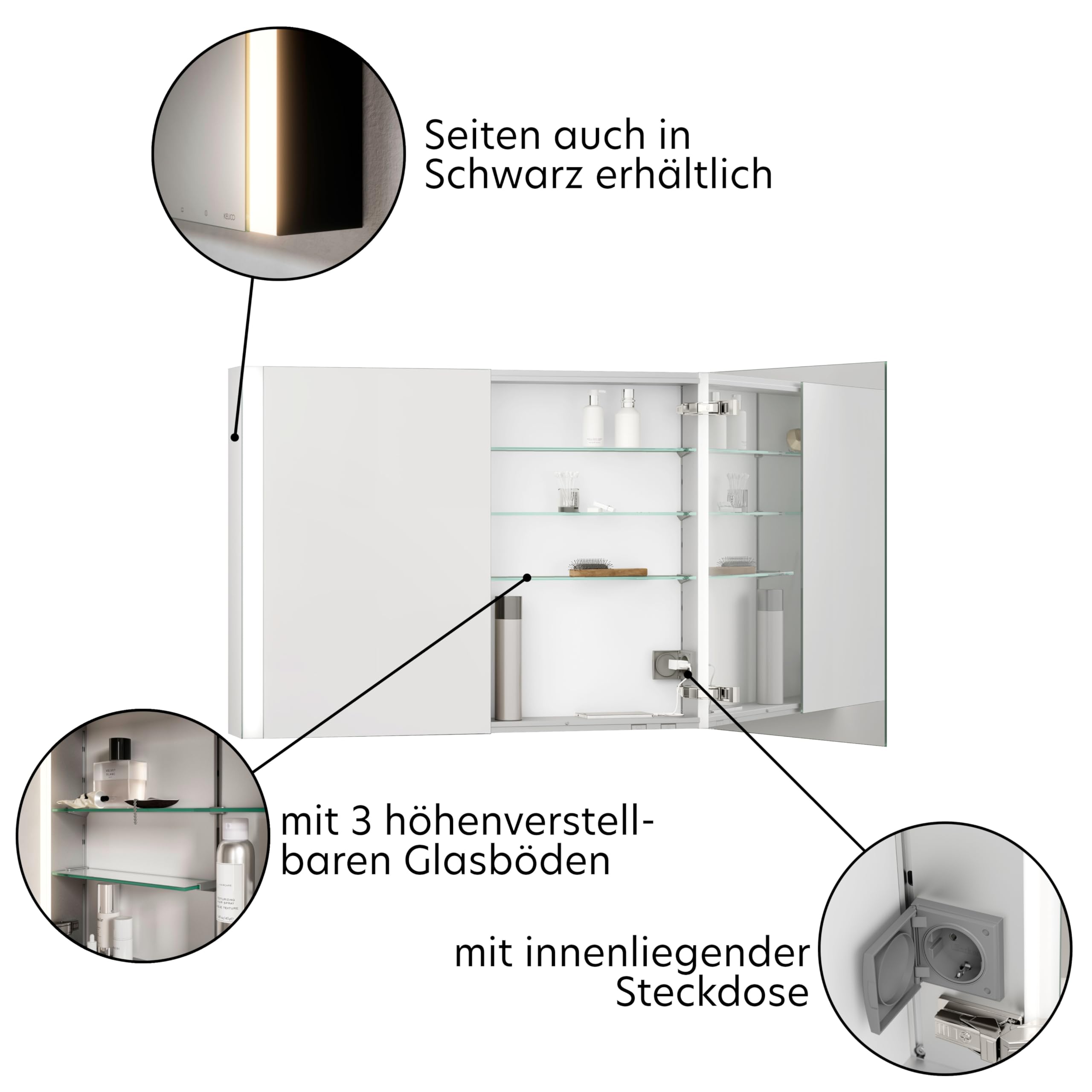 keuco-orchidee-badm-belset-100-cm-mit-spiegelschrank-led-wei image 5