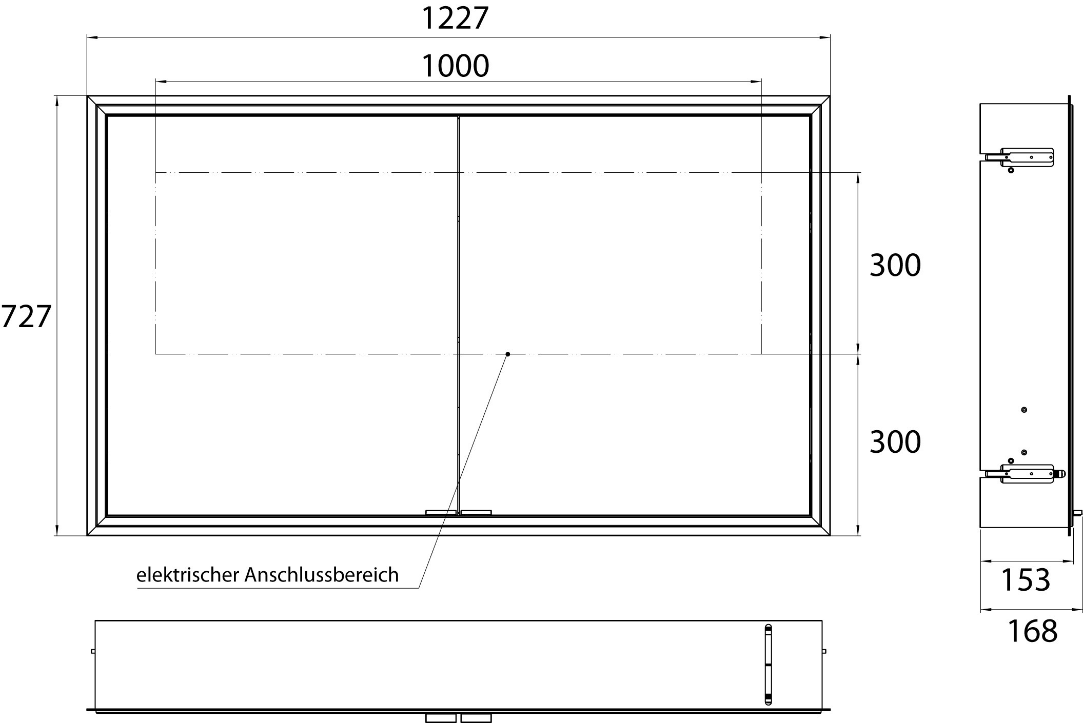frasco-centric-led-spiegelschrank-120-cm-schwarz-unterputz image 5