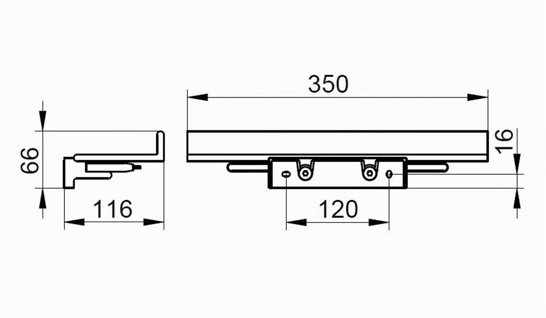 keuco-reva-duschablage-35-cm-wei-matt-aluminium-mit-haken image 3