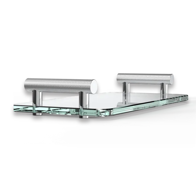 decor-walther-club-tab-tablett-klarglas-chrom-rechteckig image 1