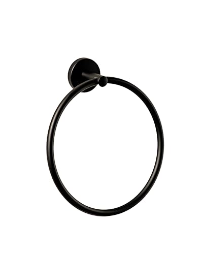 cosmic-start-handtuchring-schwarz-matt-22-cm-metall image 2